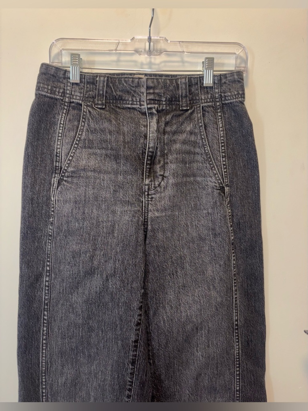 Madewell tapered denim trousers Black - Picture 6 of 15